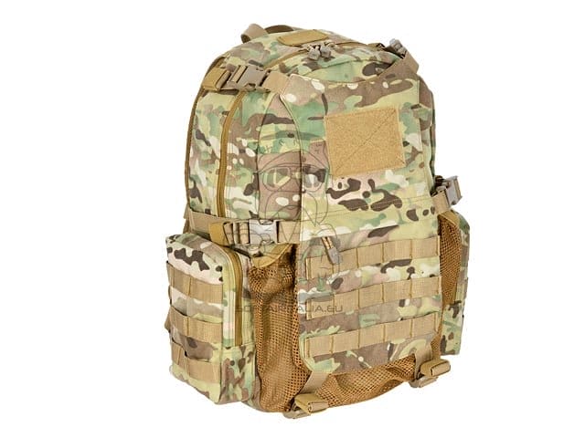 Zaino tattico con tasca per casco - Multicamo di 8FIELDS