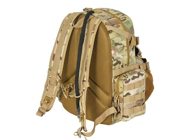 Zaino tattico con tasca per casco - Multicamo di 8FIELDS