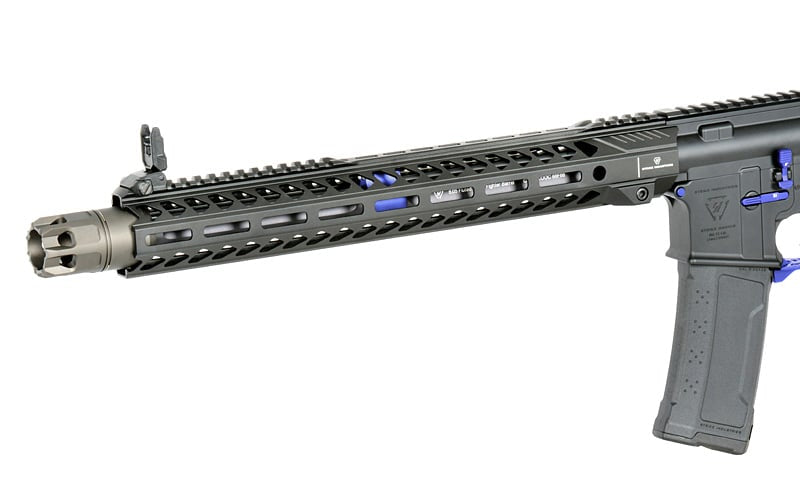Fucile AEG Strike Industries 15.5" Raiders - Blu di EMG