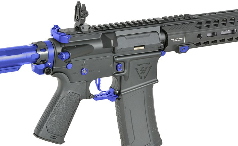 Fucile AEG Strike Industries 15.5" Raiders - Blu di EMG