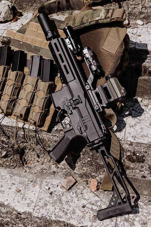 Replica DMP-9 submachine gun ETU Wireless di DOUBLE EAGLE