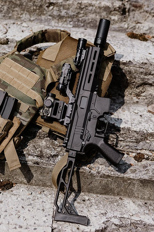 Replica DMP-9 submachine gun ETU Wireless di DOUBLE EAGLE