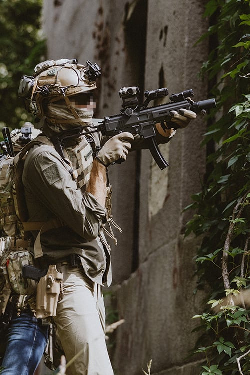 Replica DMP-9 submachine gun ETU Wireless di DOUBLE EAGLE