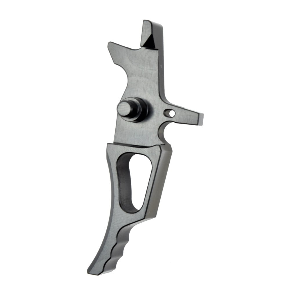 Grilletto CNC AR15 Tipo T Nero di RETROARMS