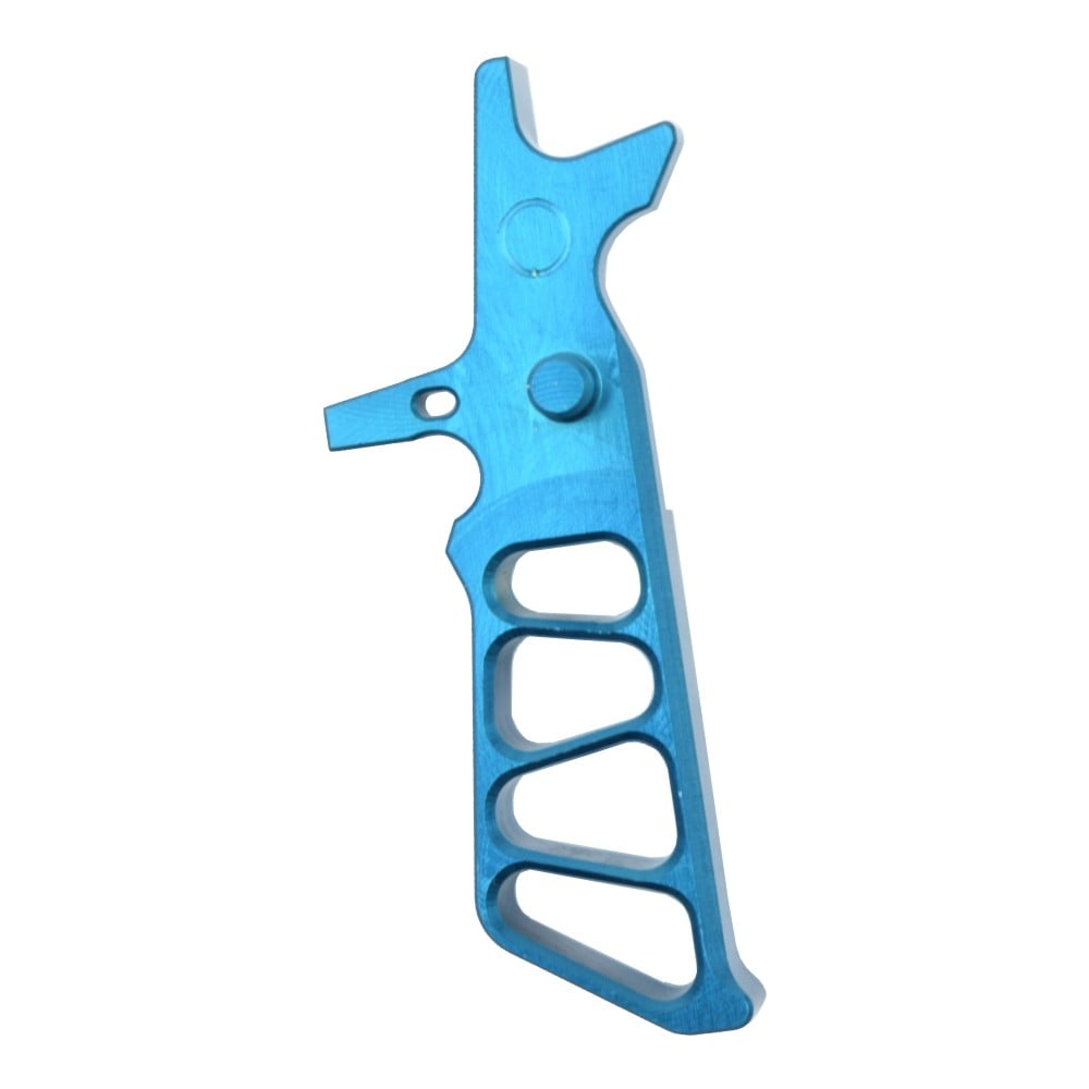 Grilletto CNC AR15 Tipo O Blu di RETROARMS