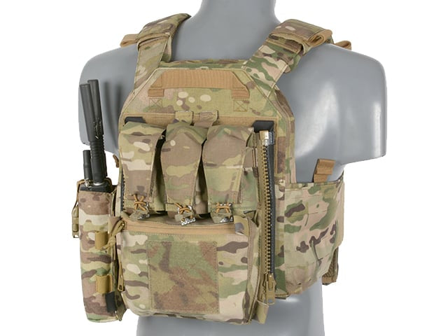 ZIP MOLLE - Multicamo Black di WETAC
