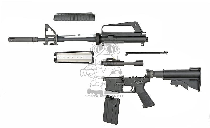 Fucile Airsoft XM177 GBB V3 di WE