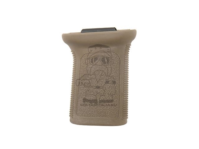 Grip Verticale Corto per Slitta Picatinny di BATTLEAXE