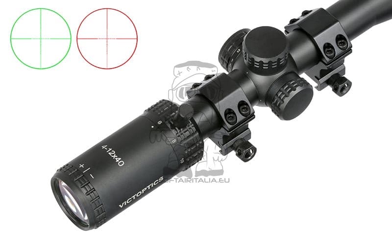 RifleScope Victoptics SOI 4-12X40 di VECTOR OPTICS