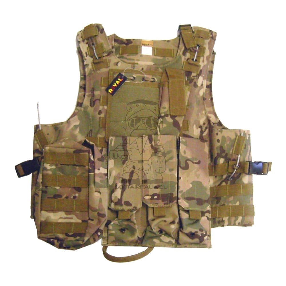 Gilet Tattico Multicam di ROYAL
