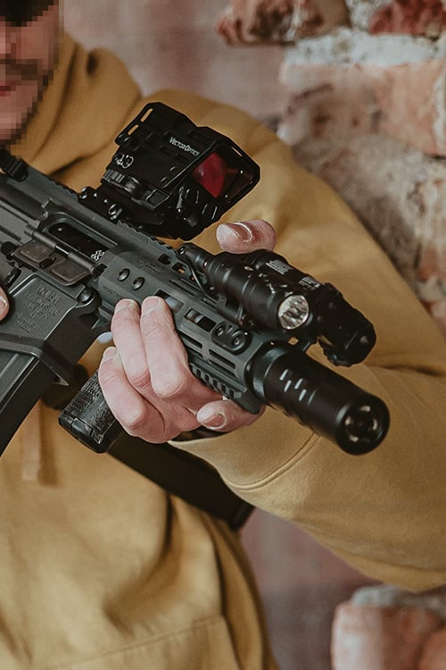 Silenziatore Dummy Flare Type B di ESHOOTER