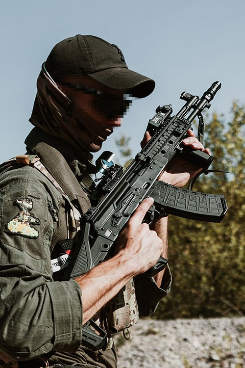 WE09K Replica GBBR AK-12K di WELL PRO