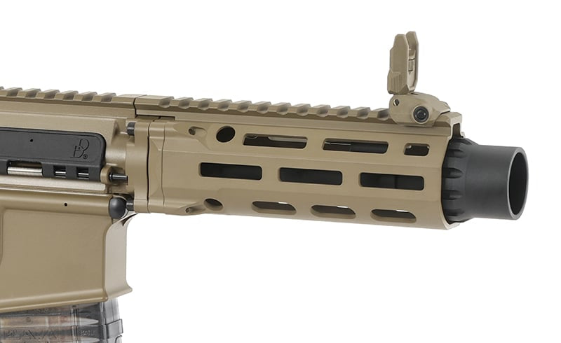 Gas replica Daniel Defense DDM4 CQB PDW - Tan di EMG