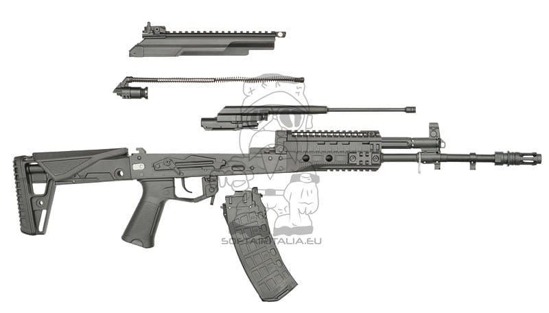 WE09 GBBR AK-12 Full Metal di WELL PRO