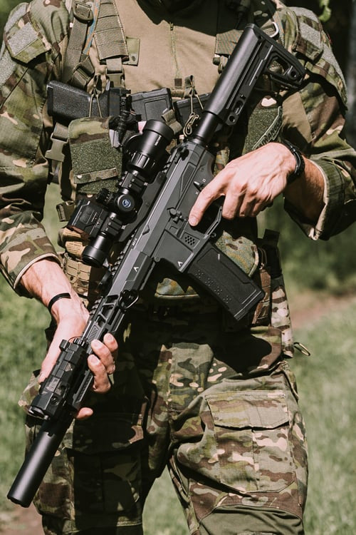 M920A Aeroknox GREY AX//15 AEG Rifle di DOUBLE EAGLE
