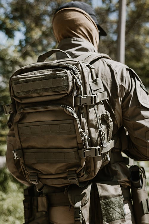 Modular Assault Pack 28L - Olive di 8FIELDS