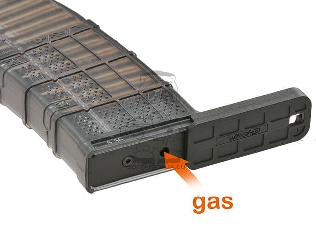 Caricatore Green Gas LANCER L5 5.56 di EMG