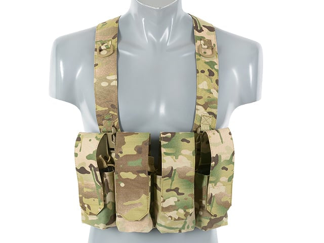 Chest Rig Laser-Cut Multicamo di 8FIELDS