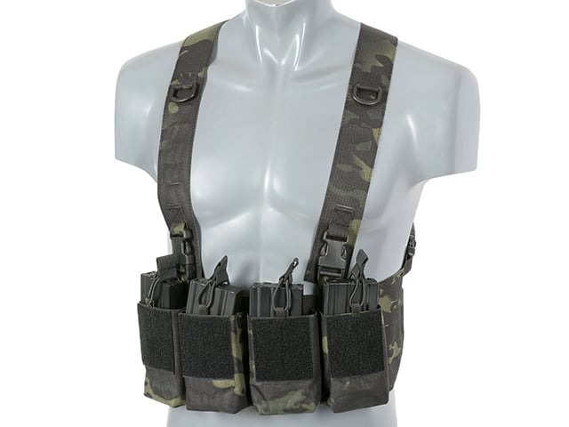 Chest Rig Laser-Cut con Tasche AR/AK - MB di 8FIELDS