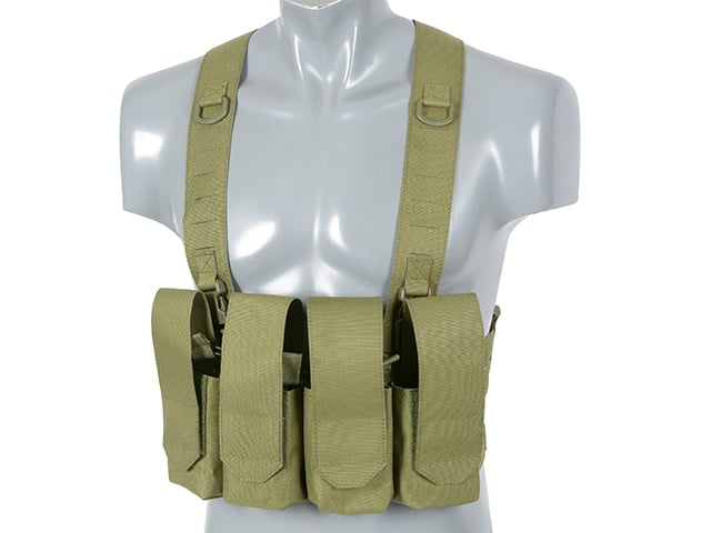 Chest Rig Laser-Cut con Pouches AR/AK di 8FIELDS