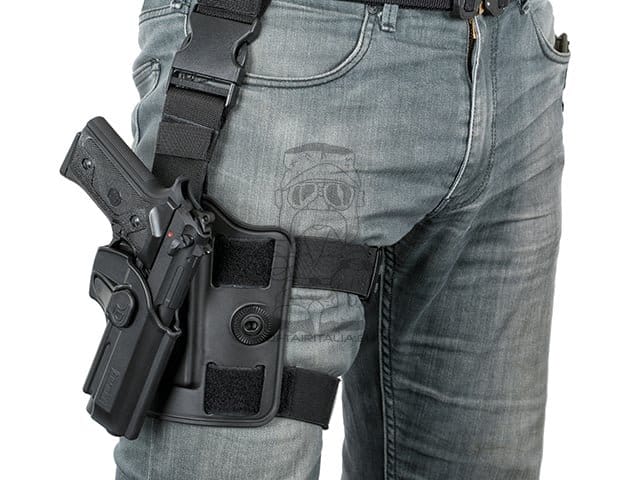 Airsoft Drop Leg Platform - Black di AMOMAX