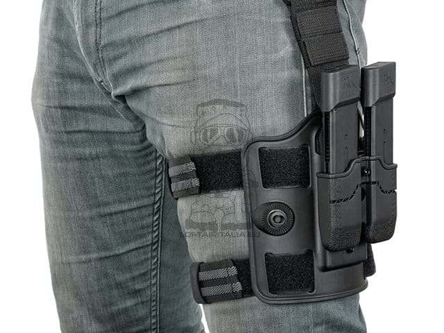 Airsoft Drop Leg Platform - Black di AMOMAX
