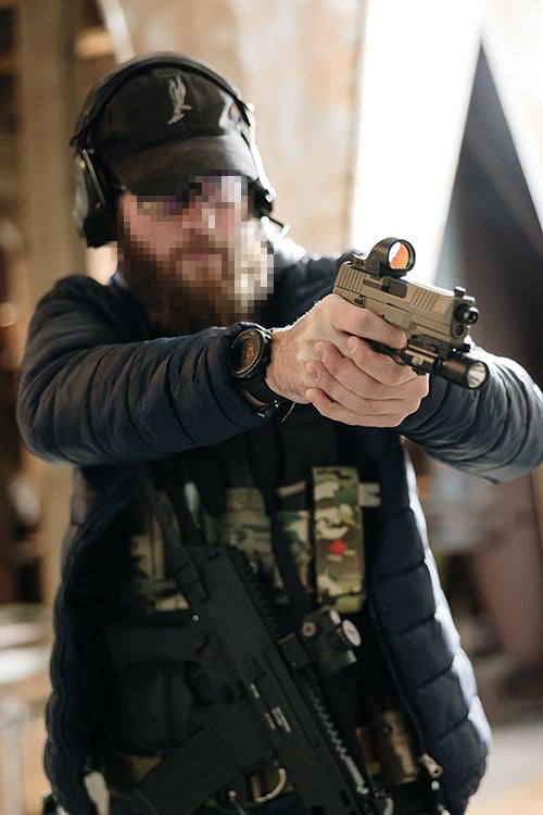 FN 509 GBB Pistol Replica - Tan di CYBERGUN