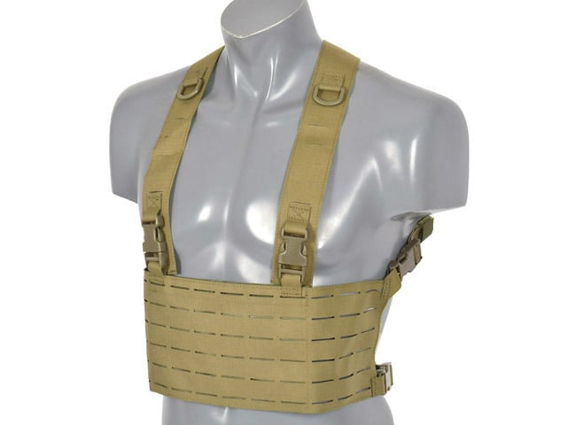 Chest Rig Laser-Cut Coyote di 8FIELDS