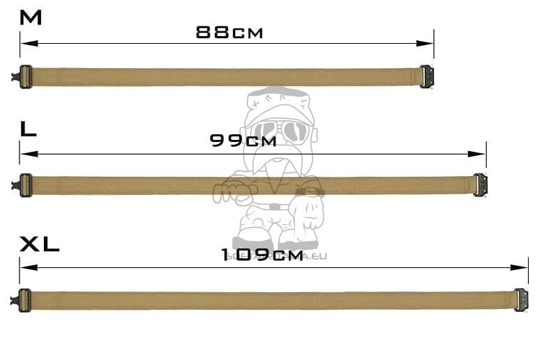 Cintura Minimalista EDC Laser-Cut di 8FIELDS
