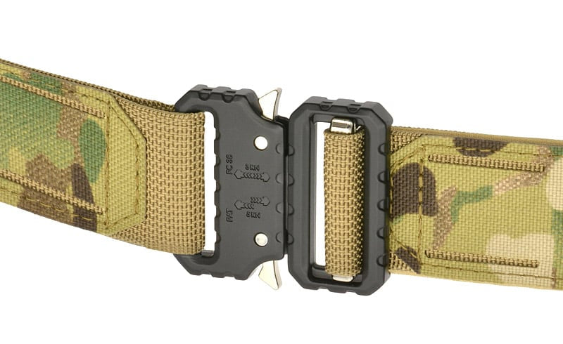 Cintura EDC Laser-Cut Minimalista XL Multicamo di 8FIELDS