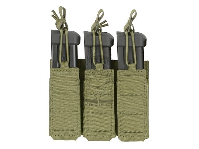 Triple Pistol Magazine Pouch Laser-Cut di 8FIELDS