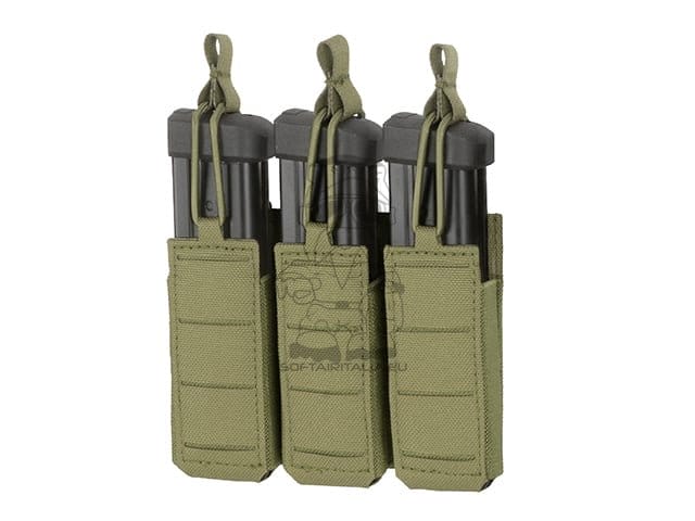 Triple Pistol Magazine Pouch Laser-Cut di 8FIELDS
