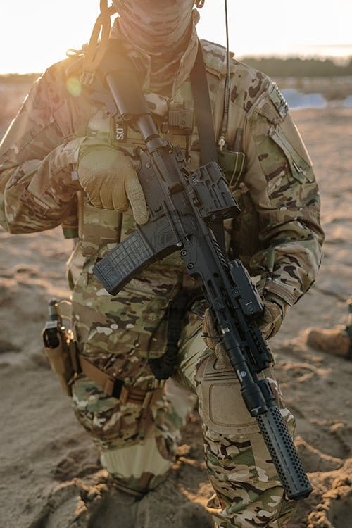 Replica Airsoft WE07 10" M4/AR15 di WELL PRO