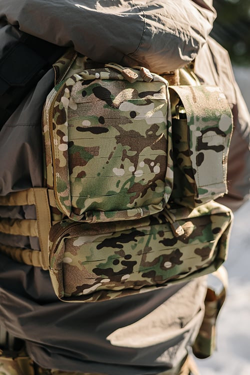 Large Laser-Cut General-Purpose Pouch di 8FIELDS