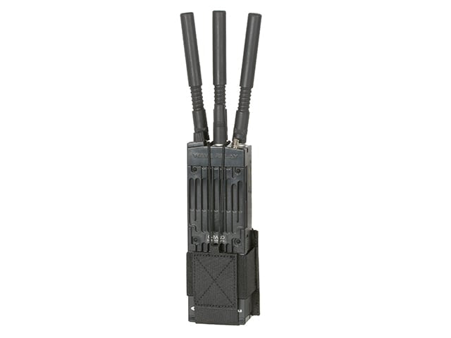 Pouch per Radio Laser Cut - Nero di 8FIELDS
