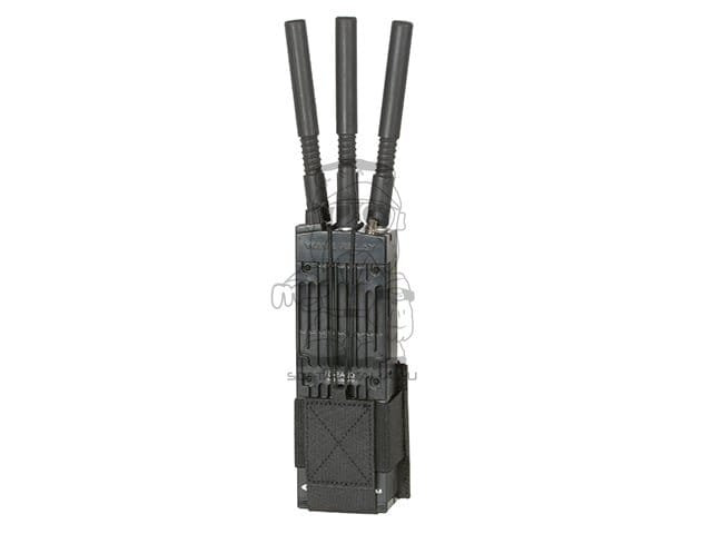 Pouch per Radio Laser Cut - Nero di 8FIELDS