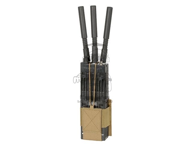 Pouch per Radio Laser Cut Coyote di 8FIELDS