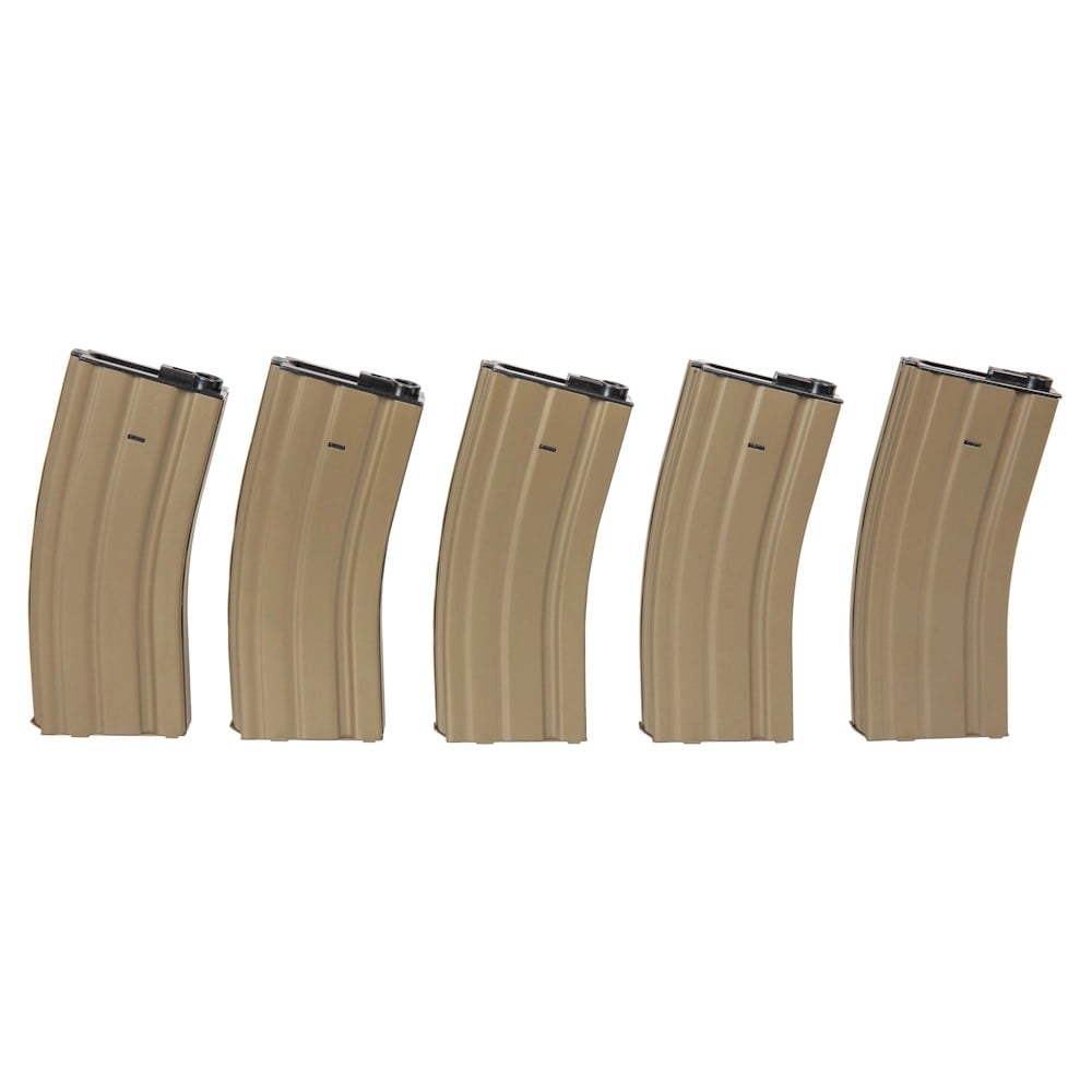 Set 5 Caricatori Maggiorati 300 Colpi di SPECNA ARMS
