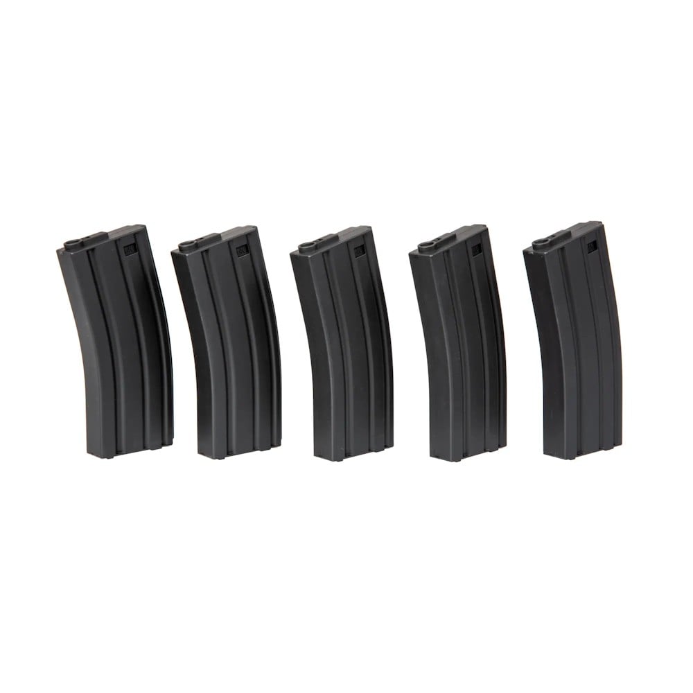 Set 5 Caricatori Mid-Cap 140 Colpi di SPECNA ARMS