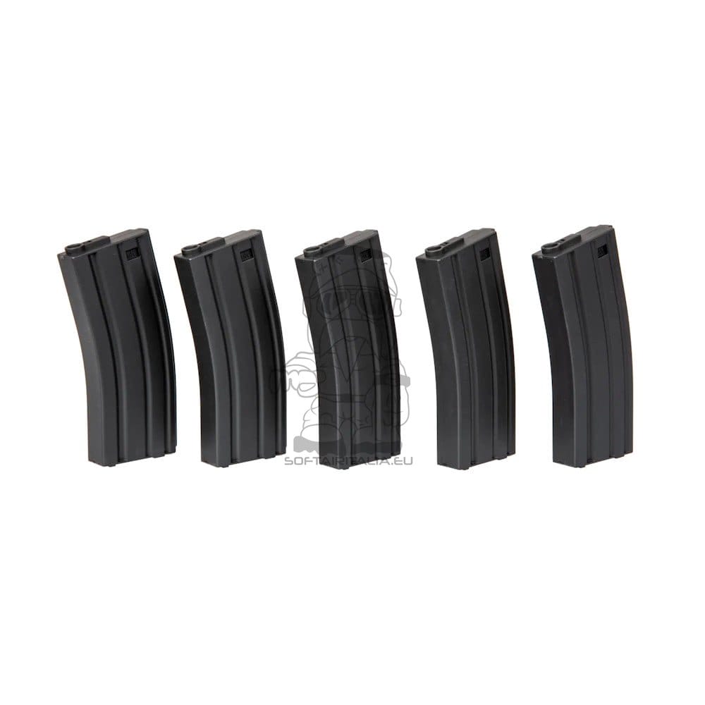 Set 5 Caricatori Mid-Cap 140 Colpi di SPECNA ARMS