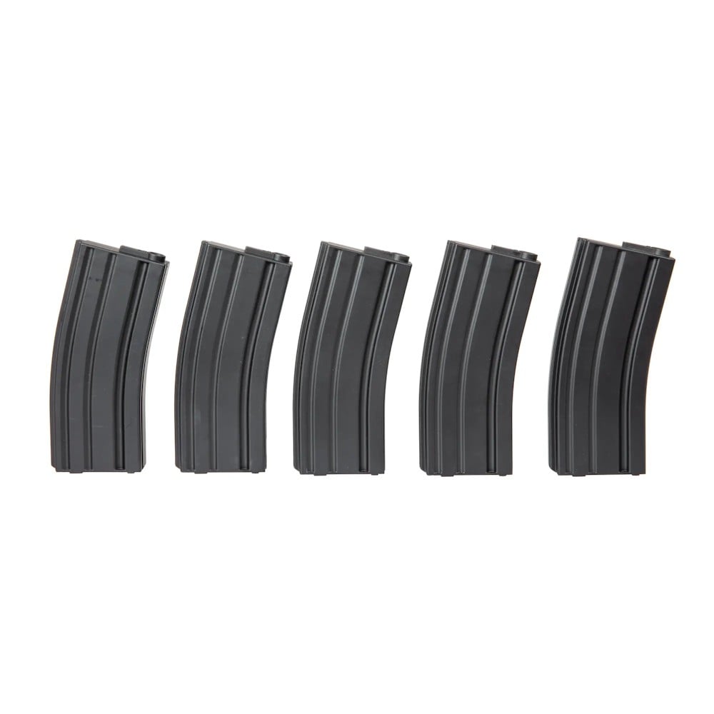 Set 5 Caricatori Mid-Cap 140 Colpi di SPECNA ARMS