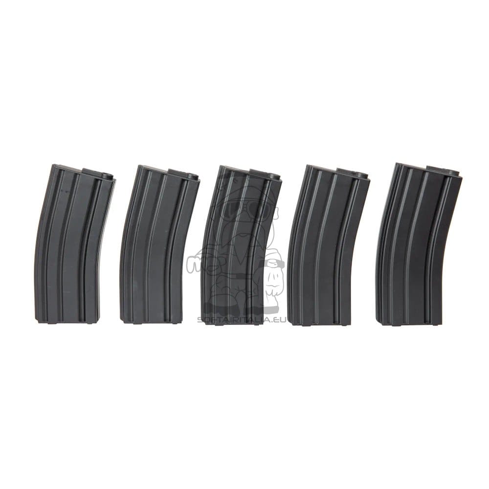 Set 5 Caricatori Mid-Cap 140 Colpi di SPECNA ARMS
