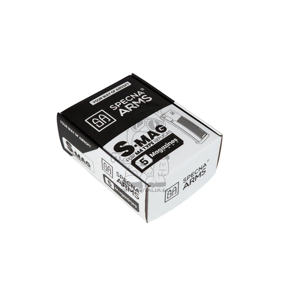 Set 5 Caricatori Mid-Cap S-MAG 125 Colpi di SPECNA ARMS