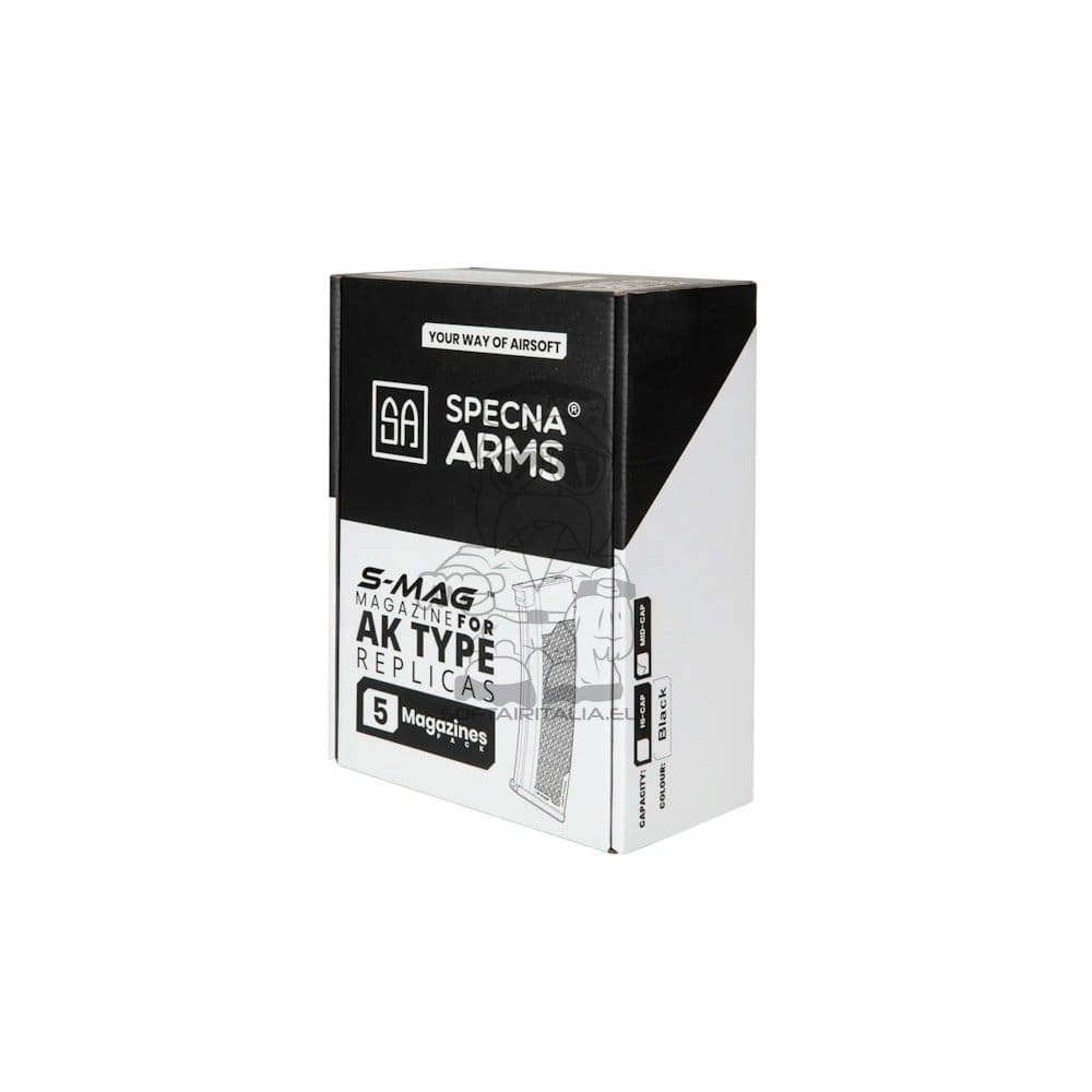 Set 5 Caricatori Mid-Cap S-MAG 175 Colpi di SPECNA ARMS