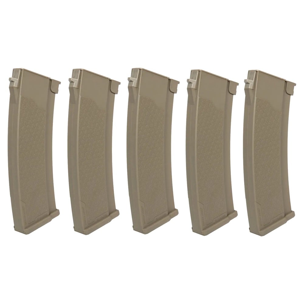 Set 5 Caricatori Hi-Cap S-MAG 380 Colpi di SPECNA ARMS