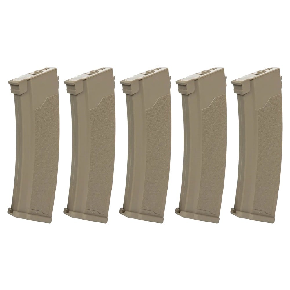 Set 5 Caricatori Hi-Cap S-MAG 380 Colpi di SPECNA ARMS