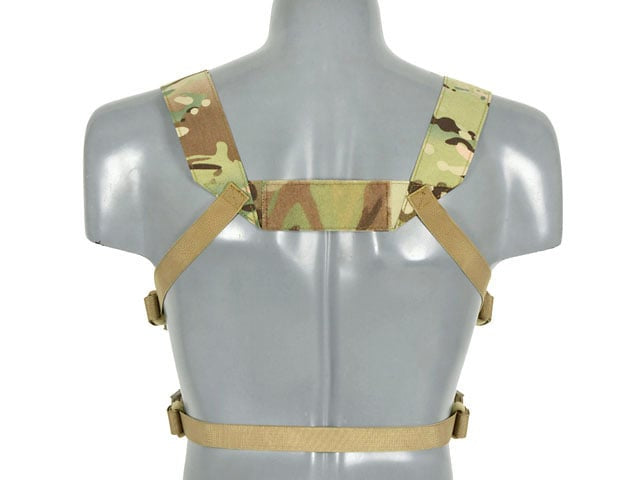 Chest Rig COMPACT MOLLE Laser Cut - Multicamo di 8FIELDS