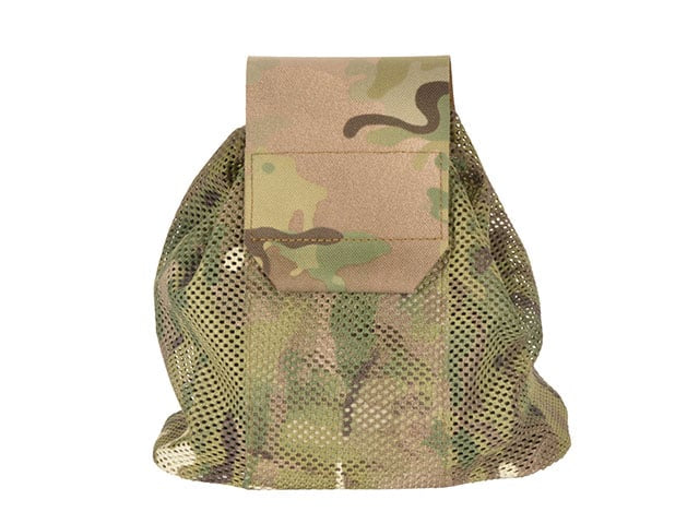 Pouch Dump Pieghevole in Mesh Multicamo di 8FIELDS