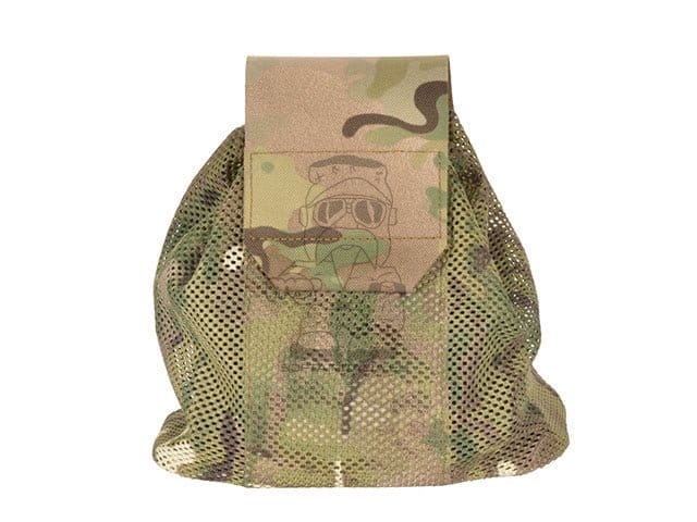 Pouch Dump Pieghevole in Mesh Multicamo di 8FIELDS