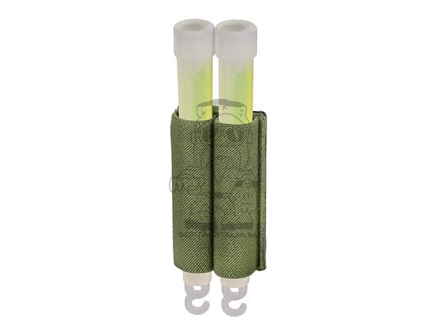 Porta Glowstick 2 Stick - Olive di 8FIELDS